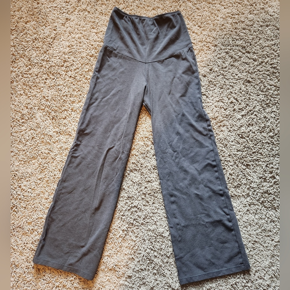 Embrace Your Bump Gray Maternity Trousers